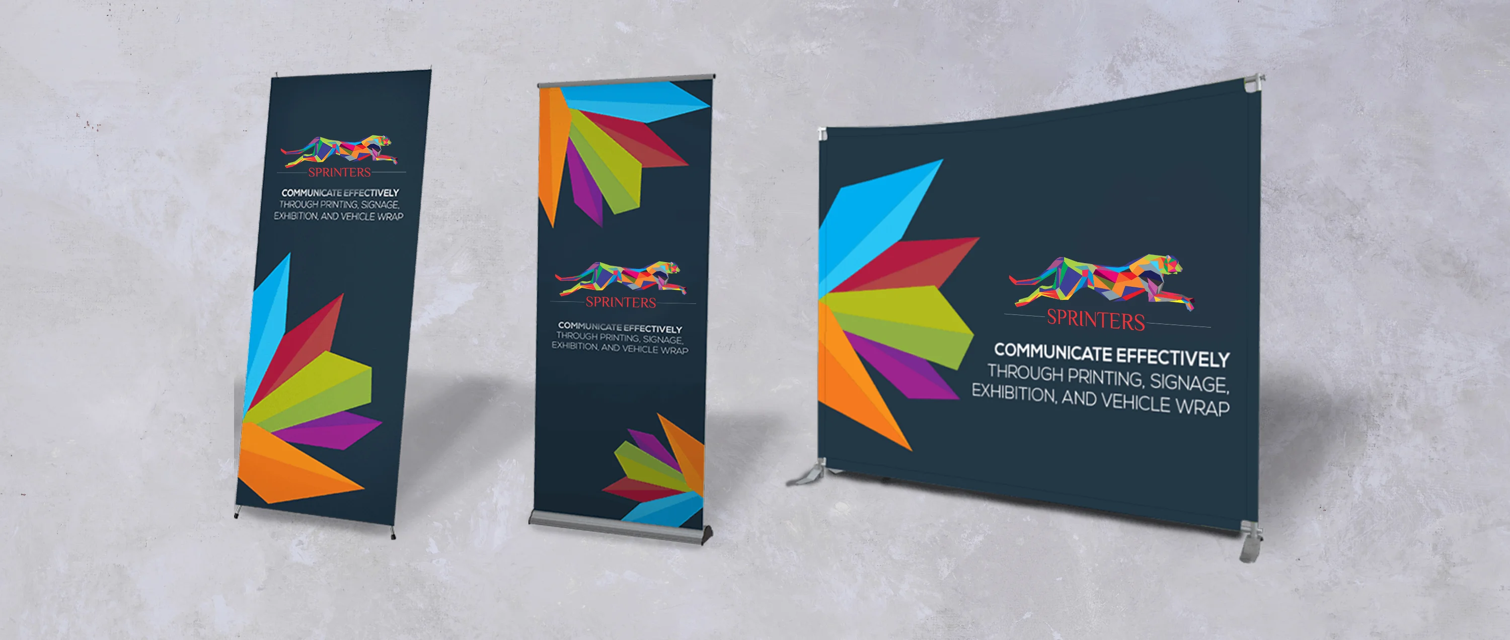 Standee Banner Designing and Printing