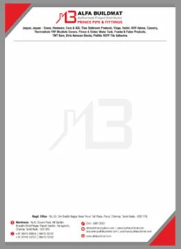 letterhead designing and printing