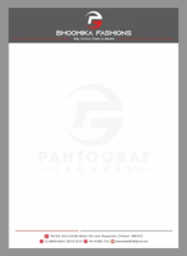 letterhead designing and printing